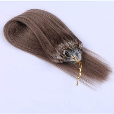 Micro ring loop hair extensions Double Drawn Brazilian 0.5g/0.8g/1g Micro Loop Ring Hair Extension HN227